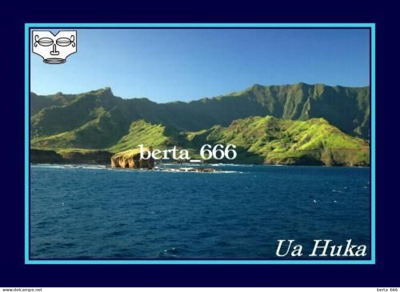 Marquesas Islands Ua Huka New Postcard - French Polynesia