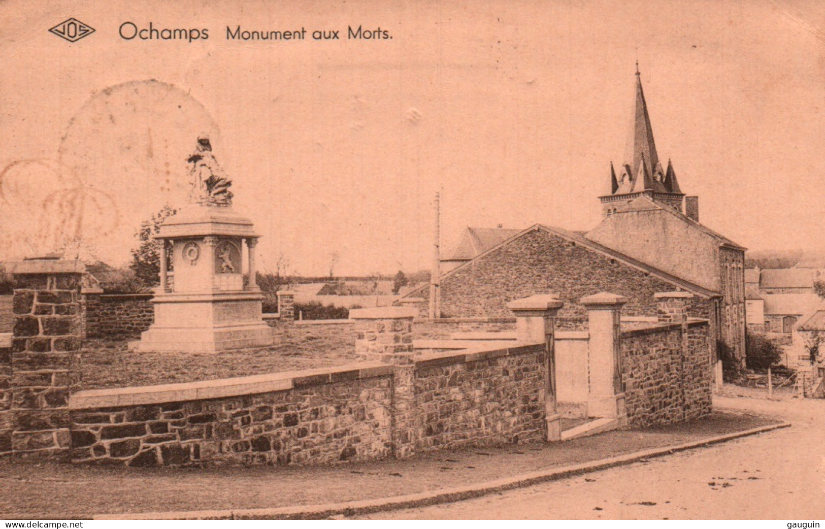 CPA - OCHAMPS - Monuments Aux Morts - Edition Detroz-Colaux - Other & Unclassified