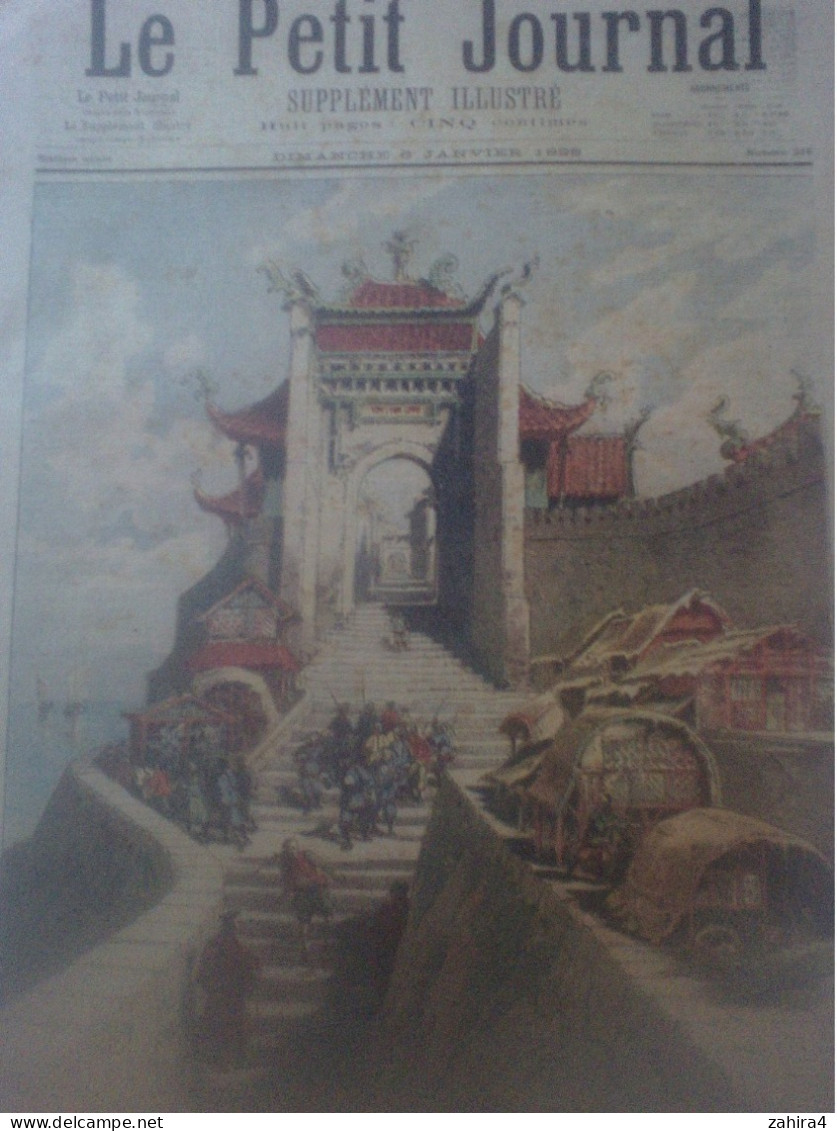 Le Petit Journal N°216 Guerre Sino-japon Shang-haï Arrivé Paris Général Tchertkoff Ambassadeur Empereur Russie Partition - Revistas - Antes 1900