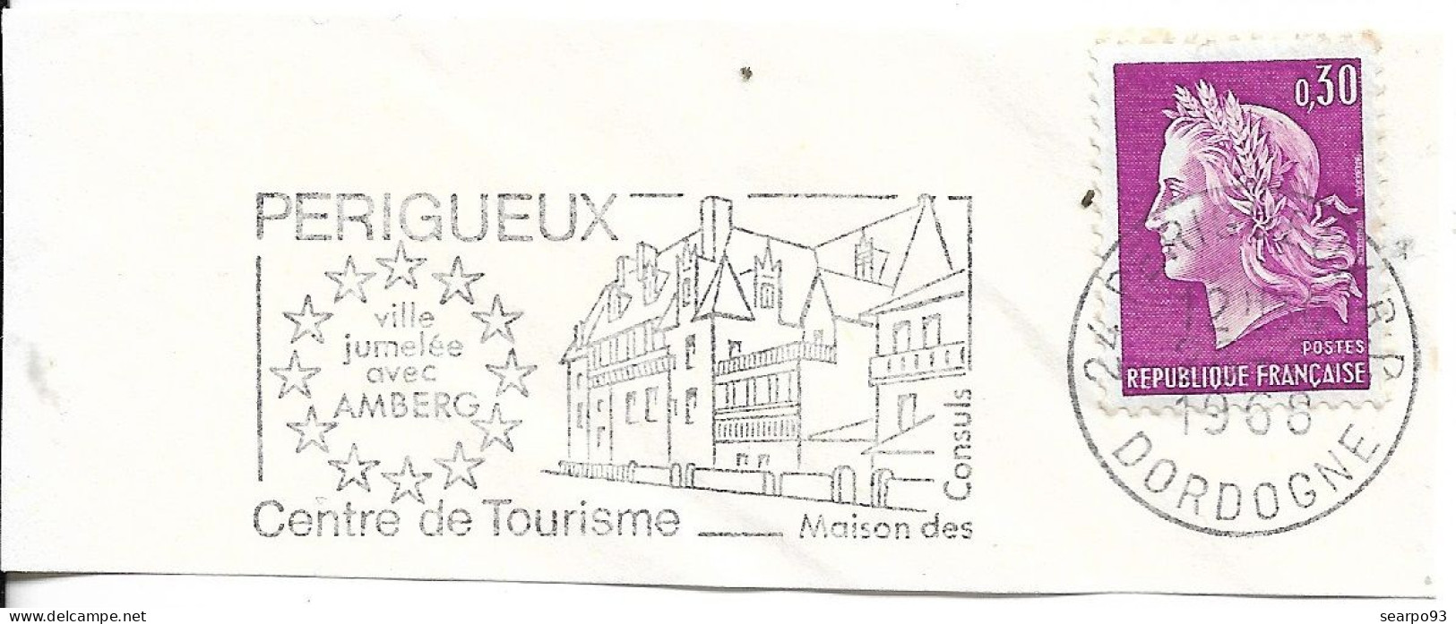 FRANCE POSTMARK. PERIGUEUX. 1968 - 1961-....