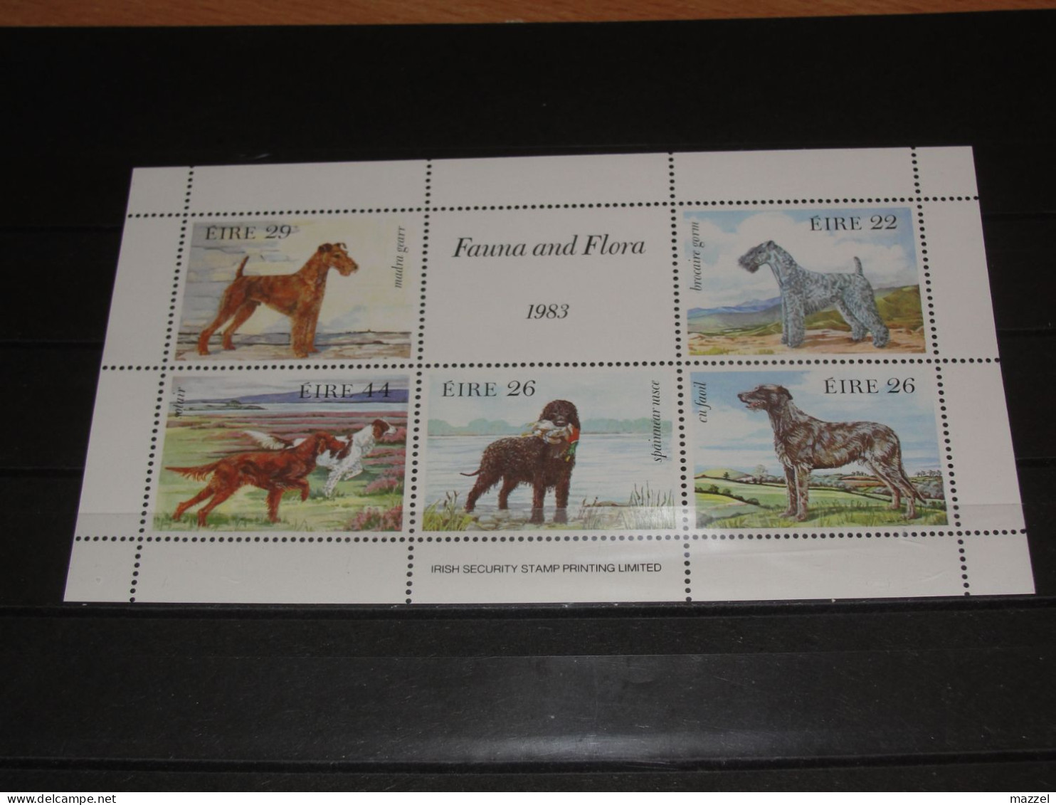 IERLAND,  BLOK 4   POSTFRIS ( MNH), - Blocks & Sheetlets