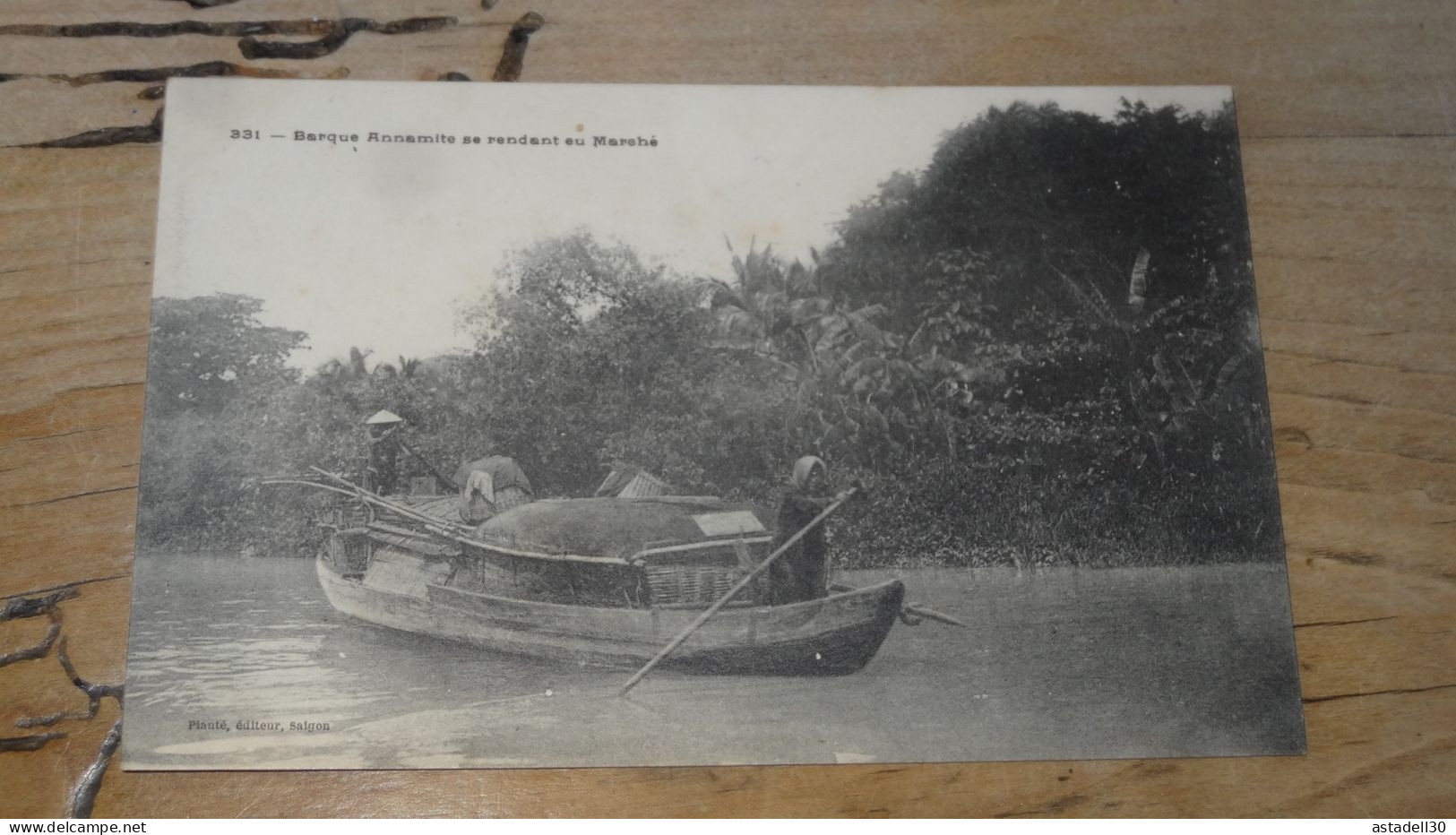 Barque Annamite Se Rendant Au Marché ................ BE-18364 - Viêt-Nam