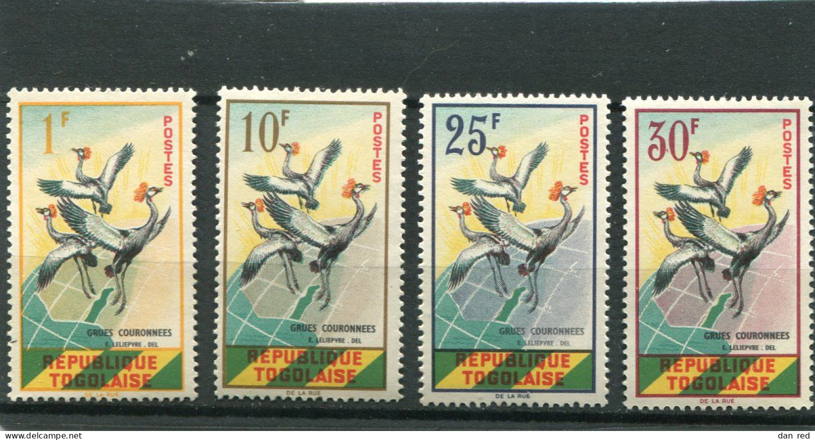 TOGO N° 325 A 328 **  (Y&T)  (Neuf) - Togo (1960-...)