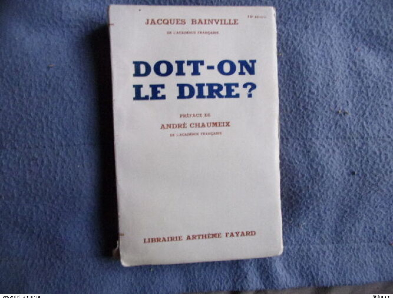 Doit-on Le Dire - 1801-1900