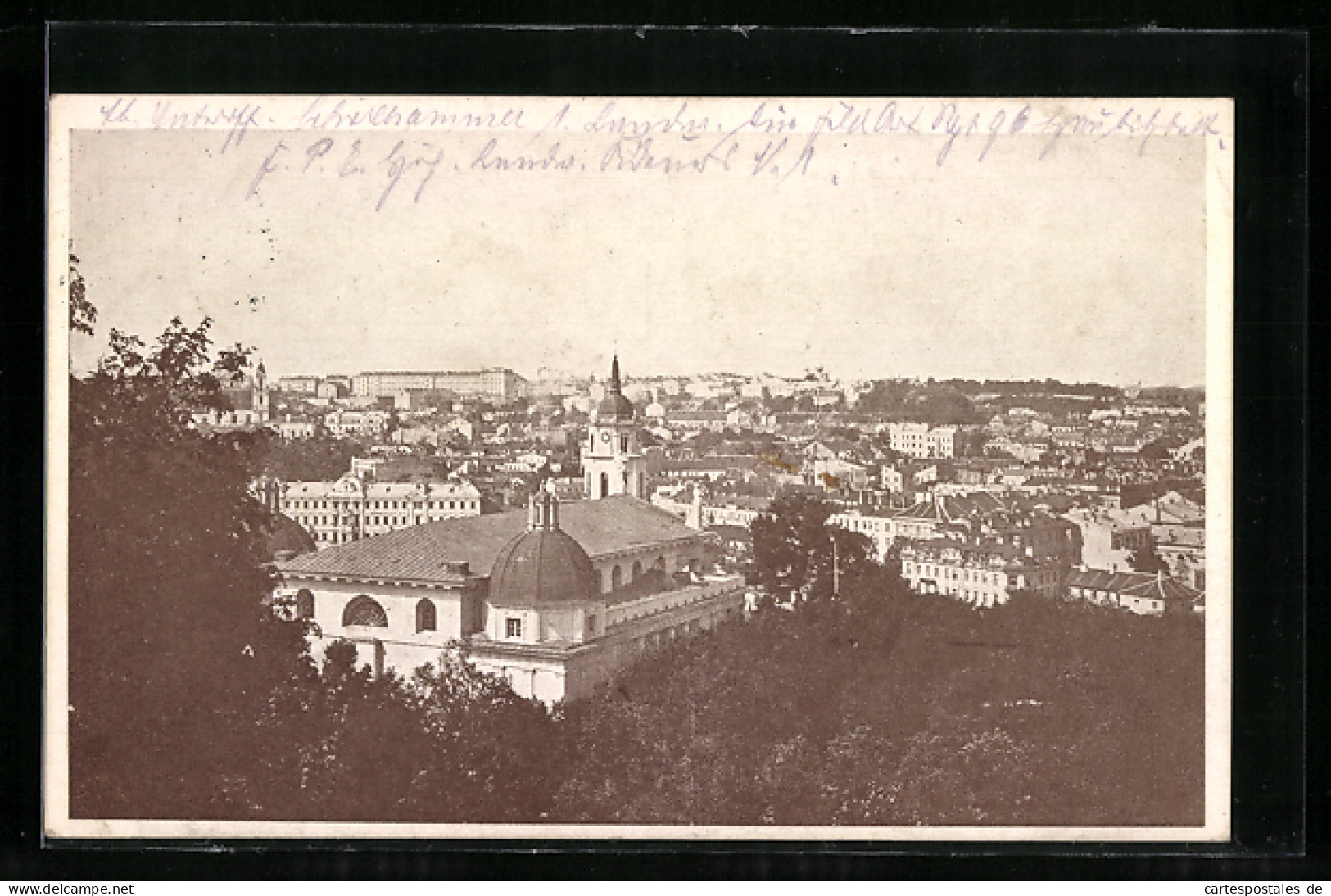 AK Wilna, Totalansicht Mit Kirche  - Lithuania