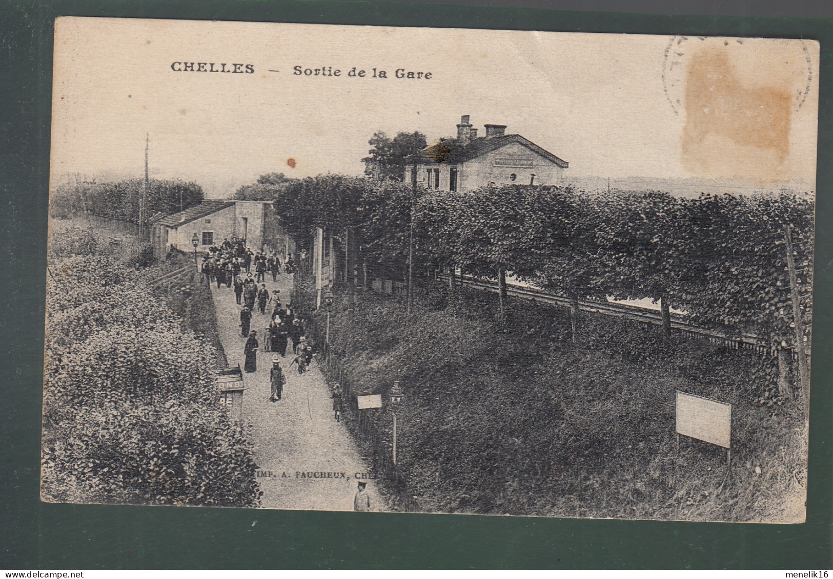 CP - 77 - Chelles - Sortie De La Gare - Chelles