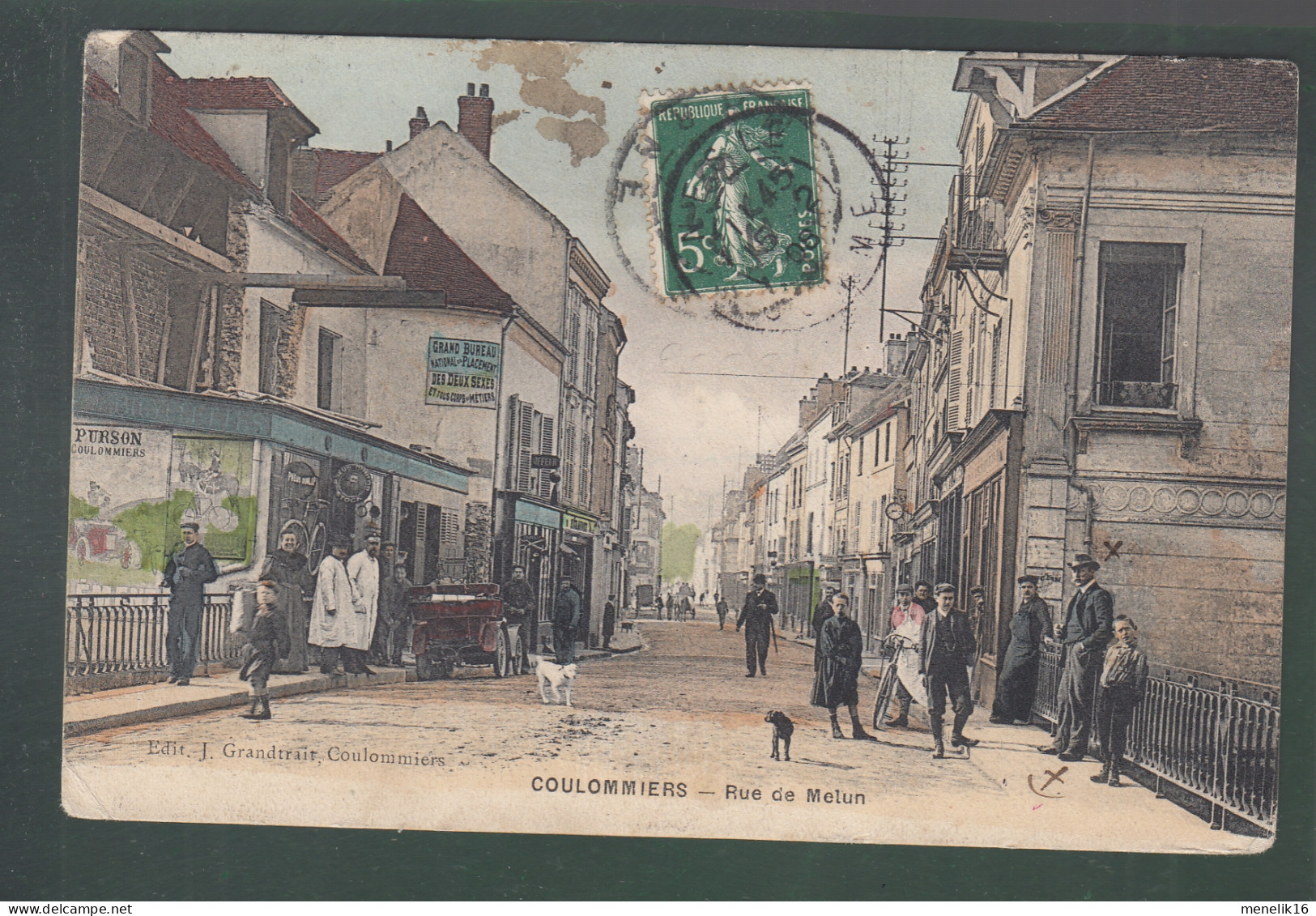 CP - 77 - Coulommiers - Rue De Melun - Coulommiers