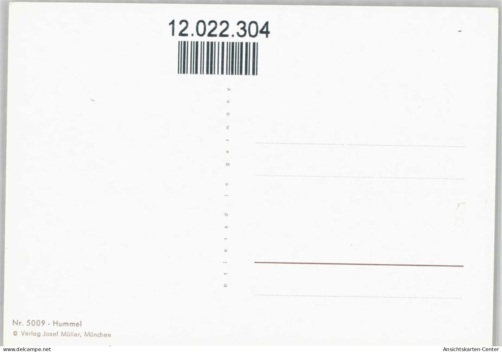 12022304 - Hummel (Figuren) Nr. 5009  Verlag Josef - Hummel