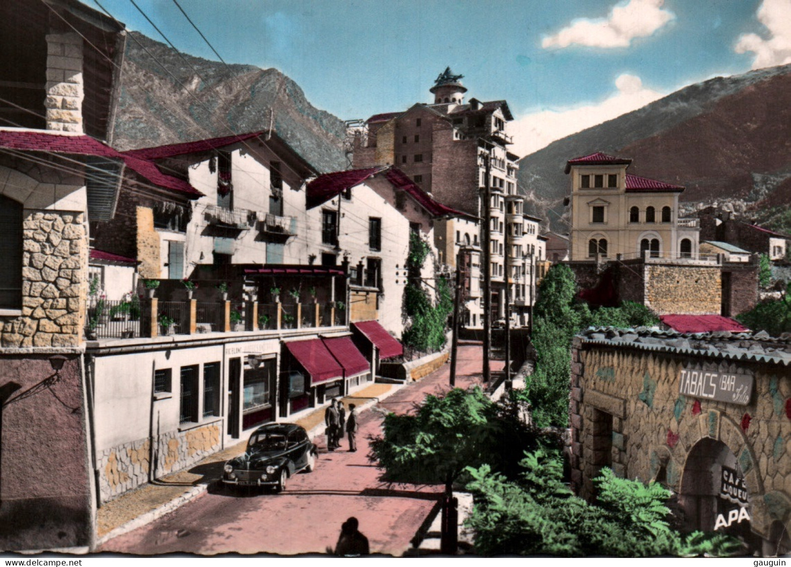 CPSM - VALLS D'ANDORRA - ANDORRE - Vue De La Ville - Edition Apa-Poux (Affranchissement TP) - Andorra