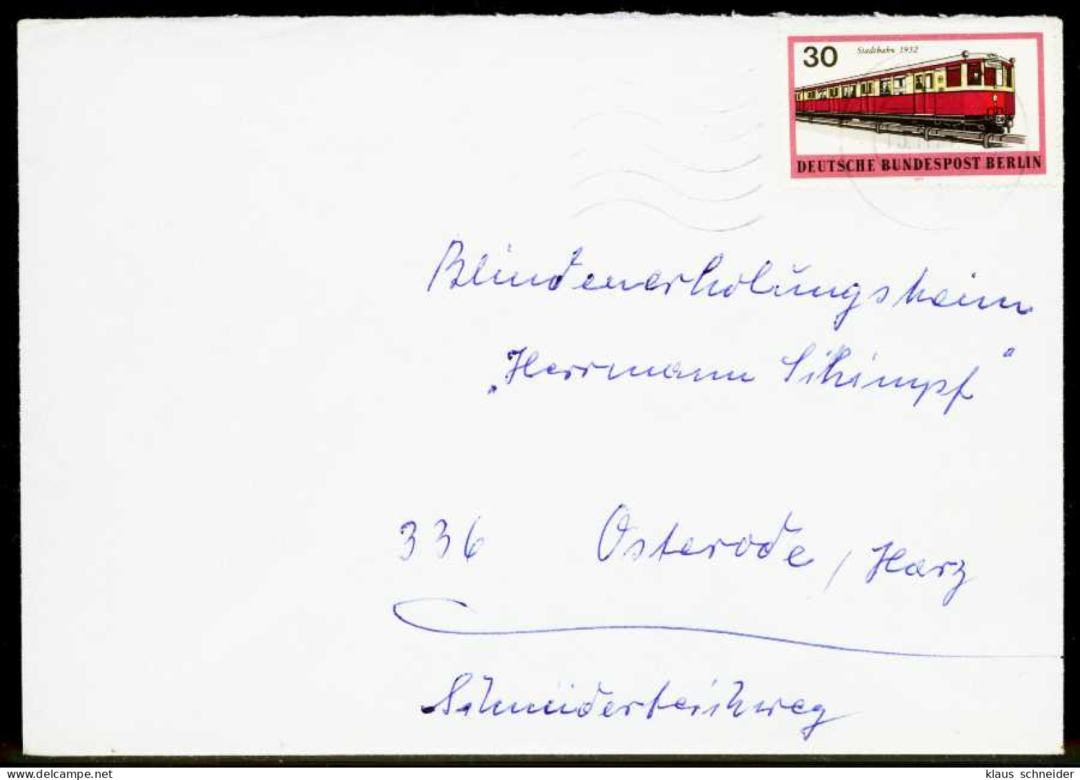 BERLIN 1971 Nr 382 BRIEF EF X1F633A - Lettres & Documents