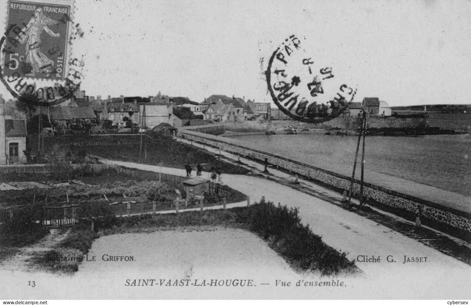 SAINT-VAAST-la-HOUGUE - La Brèche Et L'ancien Fort - Animé - Saint Vaast La Hougue