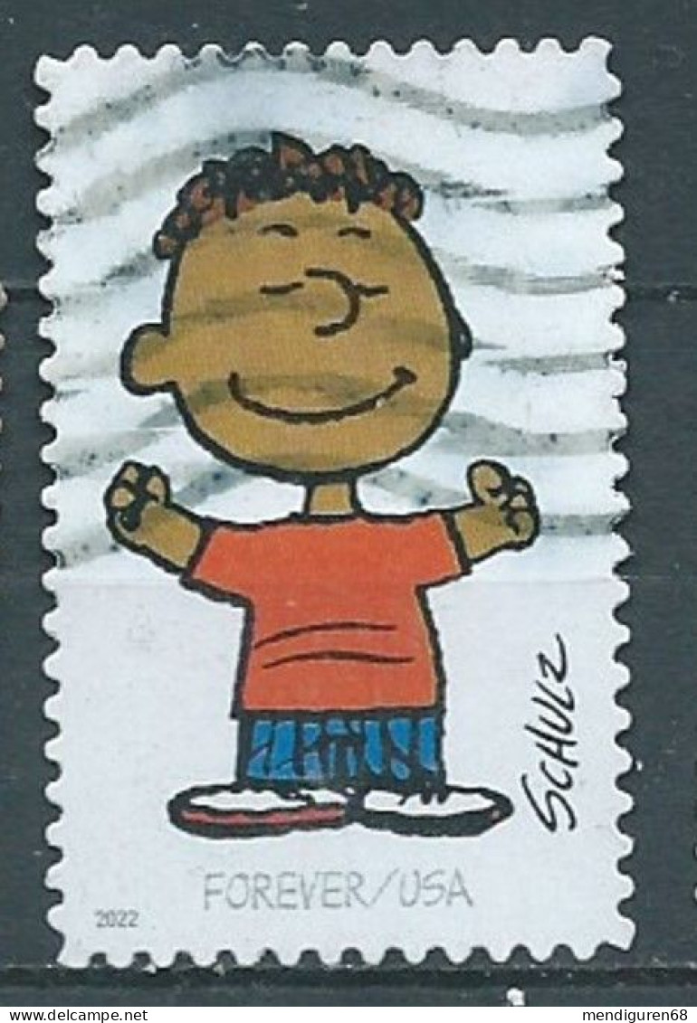 VEREINIGTE STAATEN ETATS UNIS USA 2022 CHARLES M SCHULZ: FRANKLIN F USED SN 5728 - Gebraucht