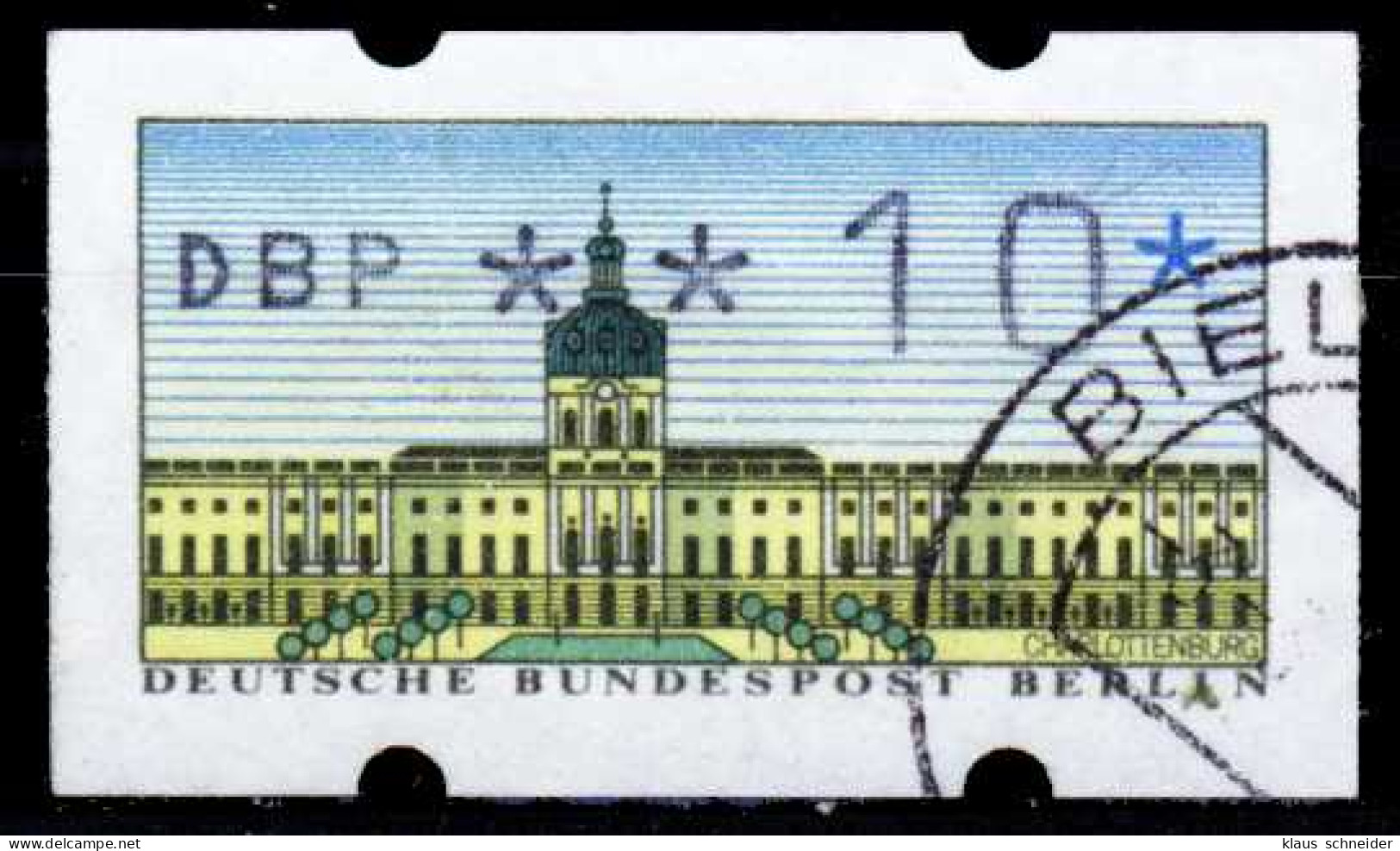 BERLIN ATM 1987 Nr 1-010R Gestempelt X2C589E - Oblitérés