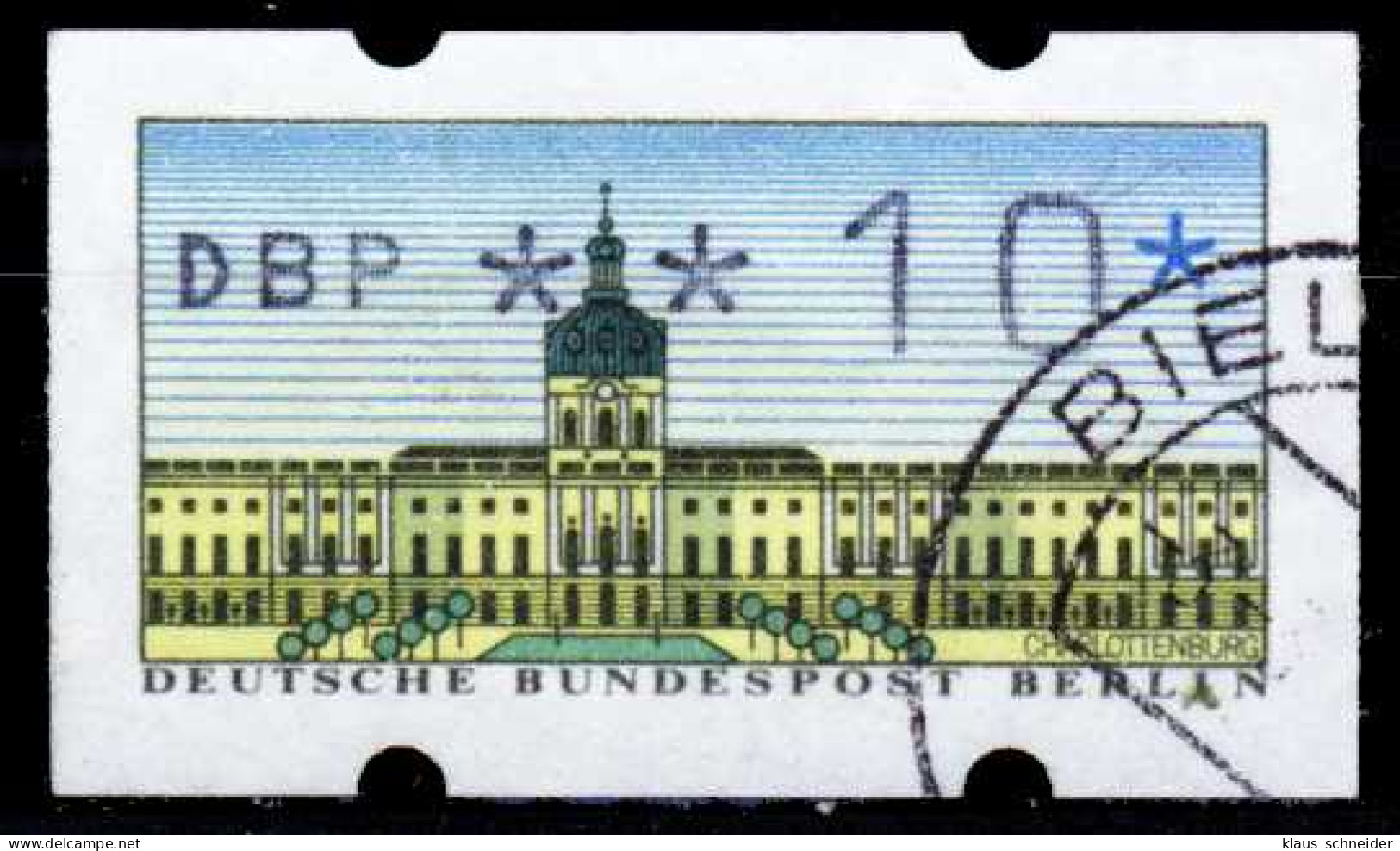 BERLIN ATM 1987 Nr 1-010R Gestempelt X2C589E - Used Stamps