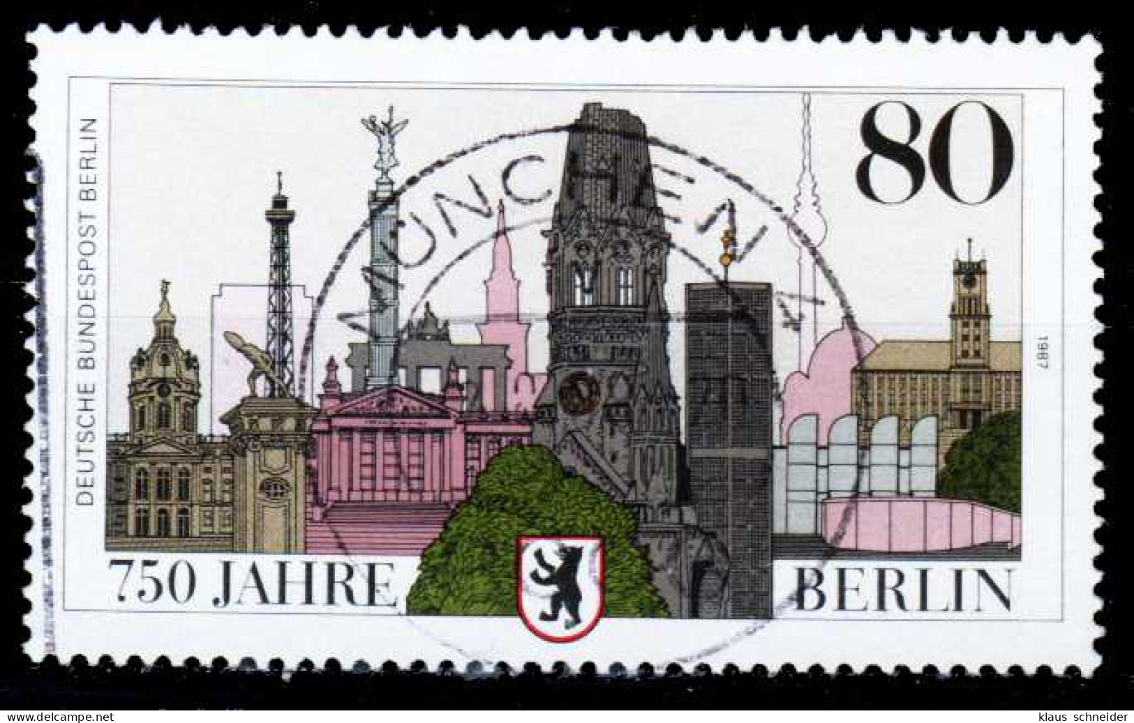 BERLIN 1987 Nr 776 Gestempelt X2C904A - Oblitérés