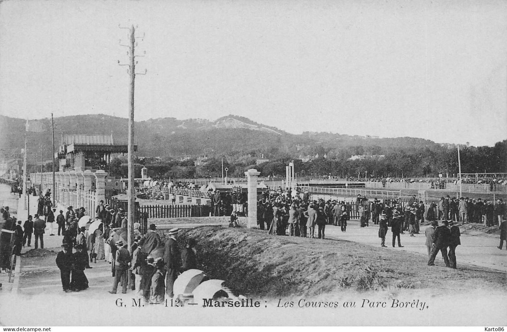 Marseille * Les Courses Au Parc Borély * Champ De Course * Hippodrome Hippisme - Non Classés