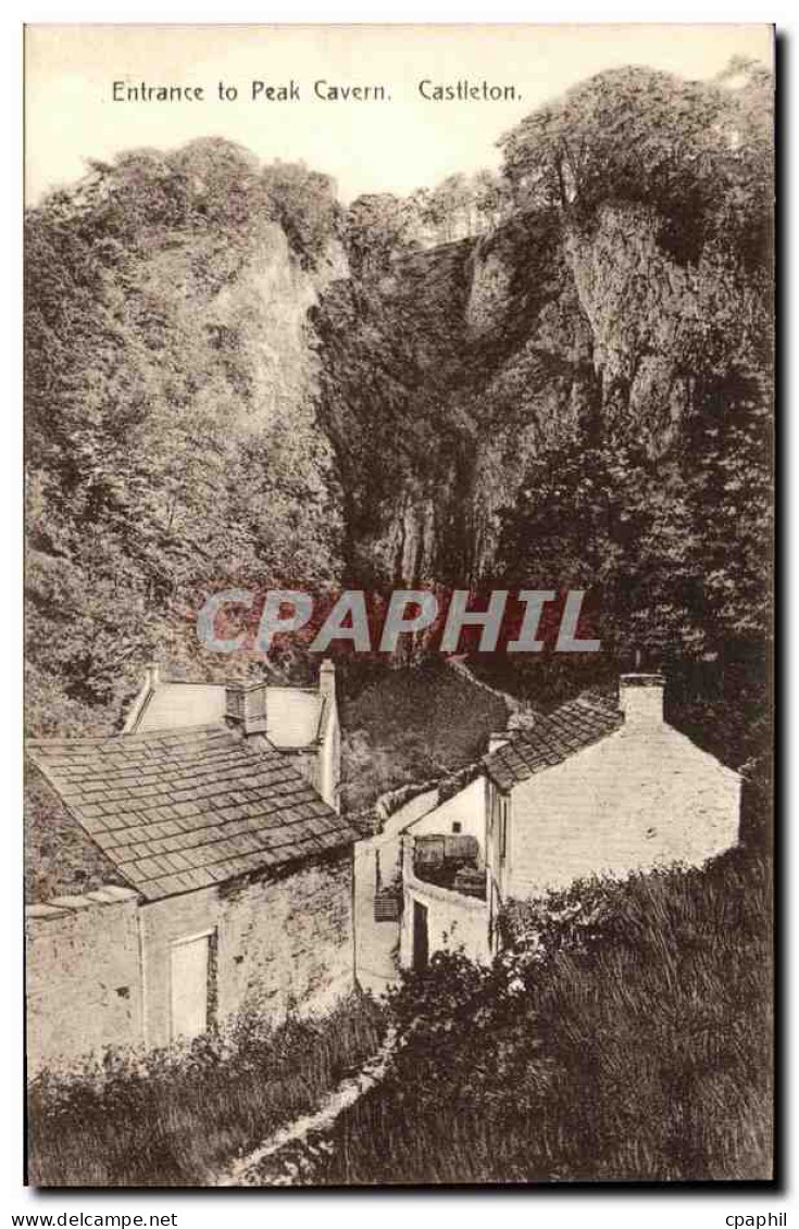 CPA Entrance To Peak Cavern Castleton - Derbyshire