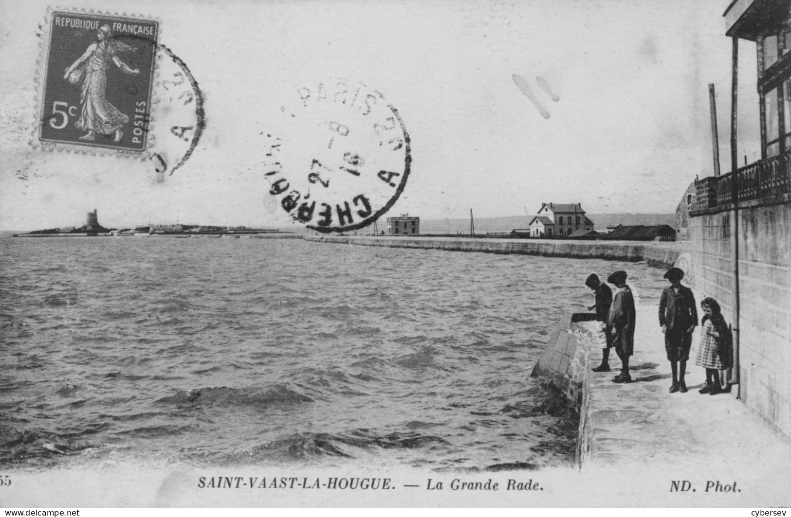 SAINT-VAAST-la-HOUGUE - La Grande Rade - Animé - Saint Vaast La Hougue