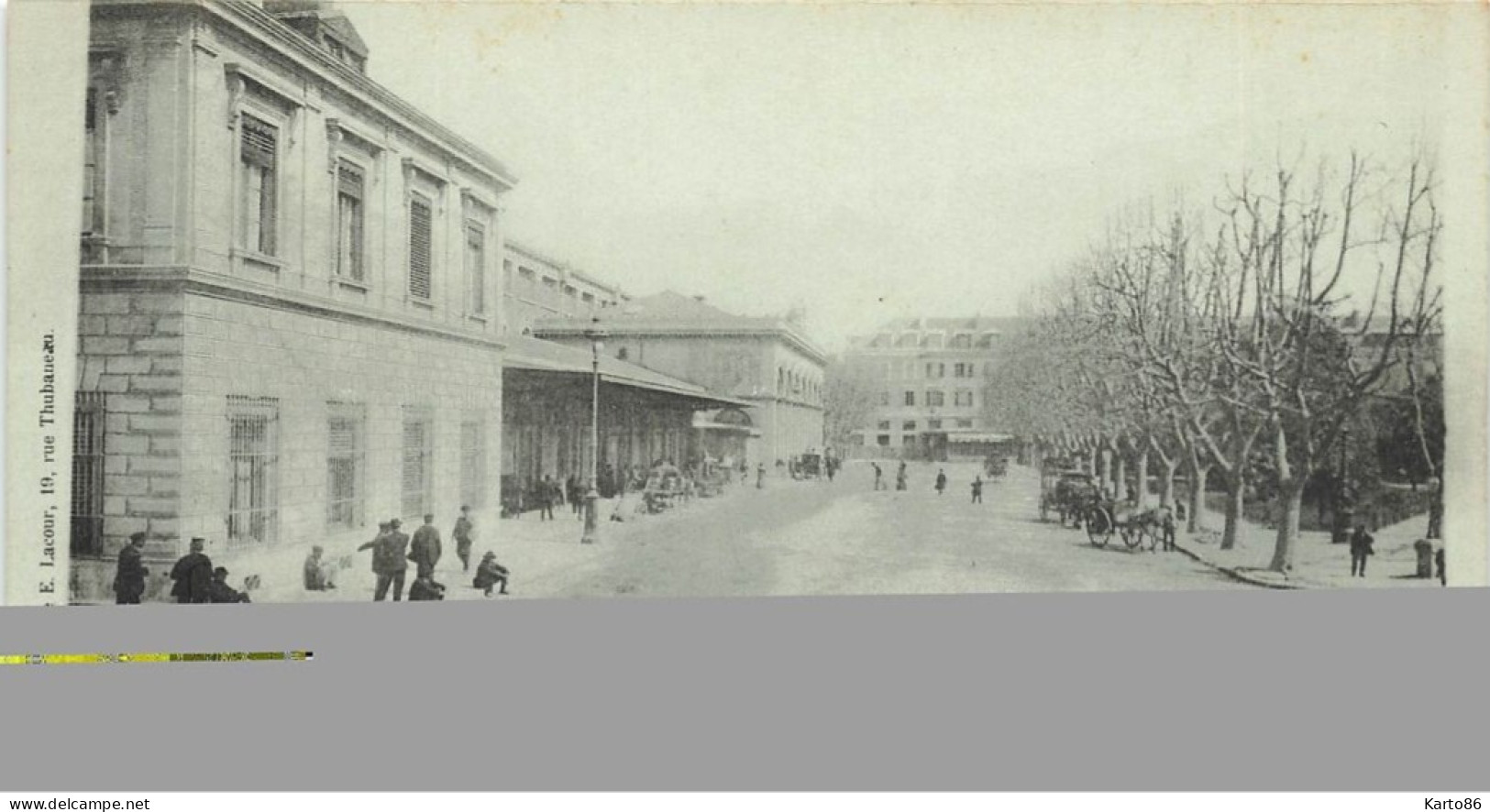 Marseille * Place Parvis De La Gare * Ligne Chemin De Fer - Quartier De La Gare, Belle De Mai, Plombières