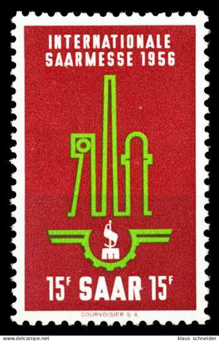SAARLAND 1956 Nr 368 Postfrisch X432B26 - Unused Stamps
