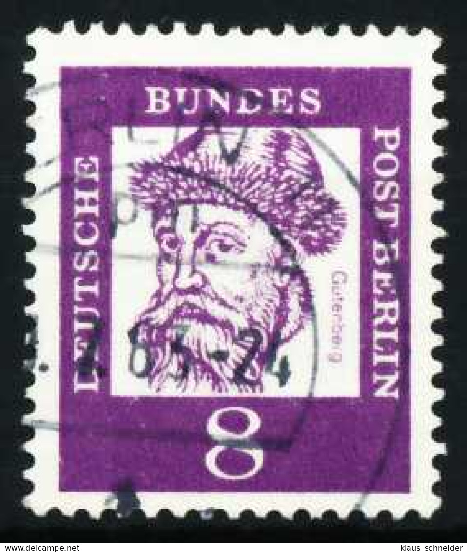 BERLIN DS BED. DEUT. Nr 201 Gestempelt X5EBB32 - Used Stamps