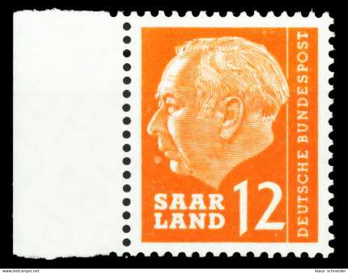 SAAR OPD 1957 Nr 387 Postfrisch SRA X5F69C6 - Unused Stamps