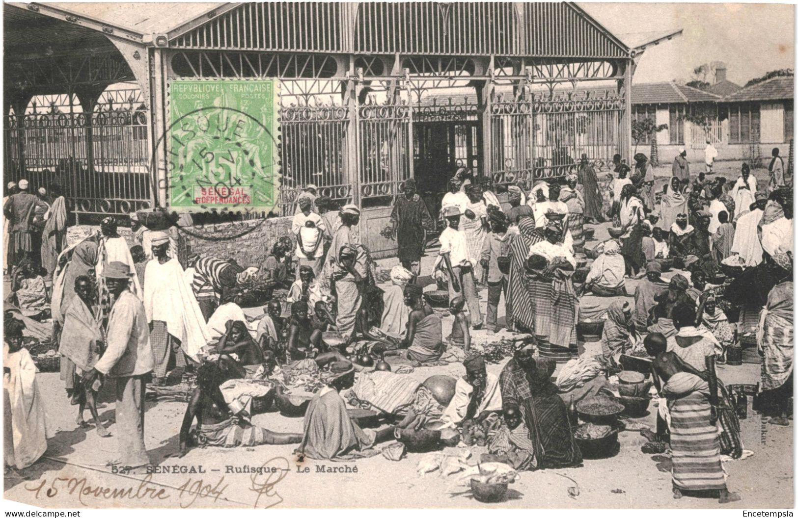 CPA Carte Postale  Sénégal Rufisque Le Marché 1904 VM79829ok - Senegal