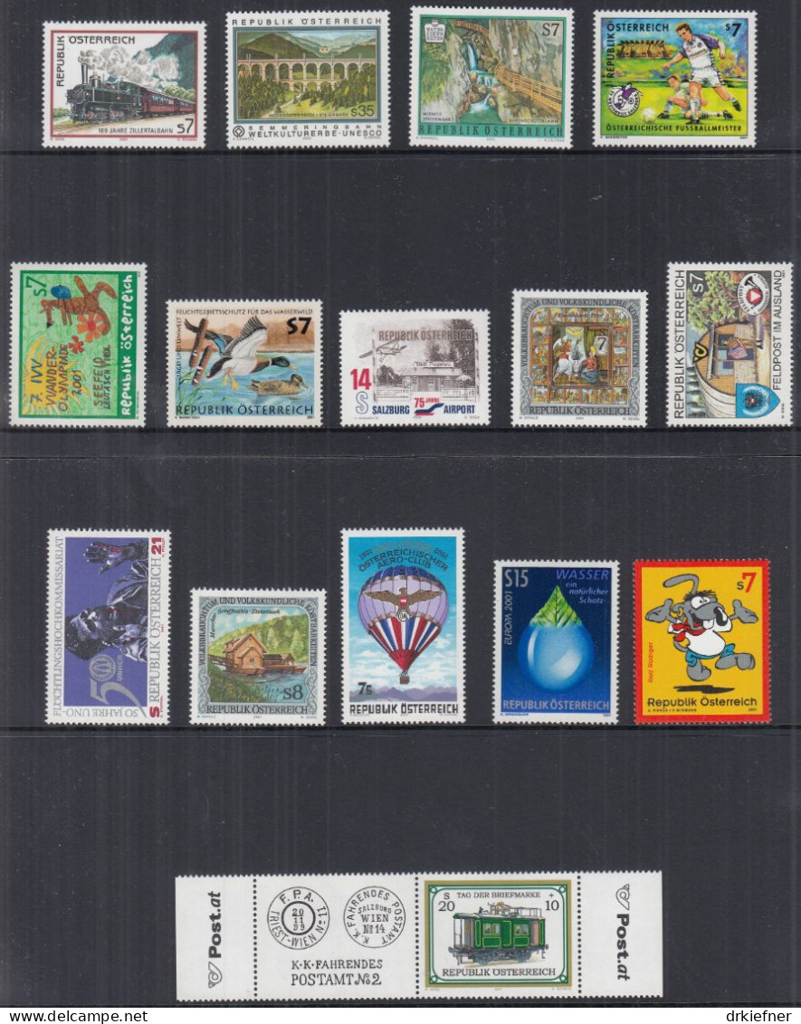 ÖSTERREICH  Jahrgang 2001, Postfrisch **, 2336-2362, Komplett - Annate Complete