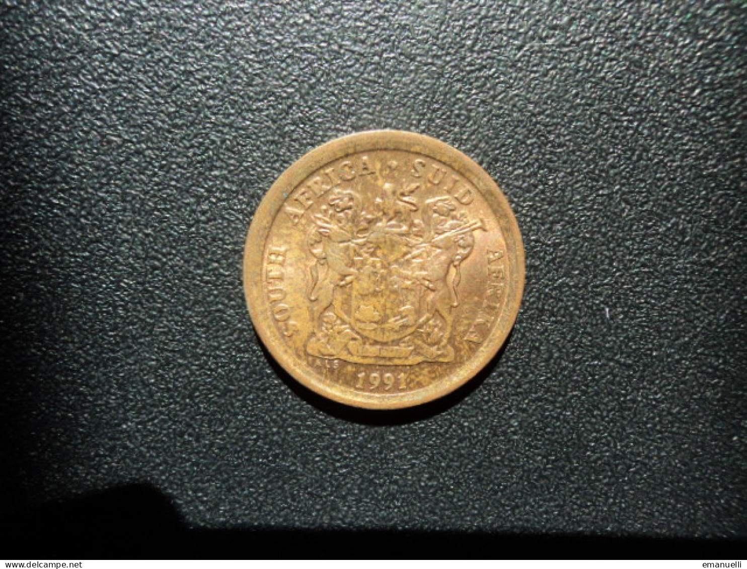 AFRIQUE DU SUD * : 5 CENTS  1991   KM 134     SUP ** - South Africa