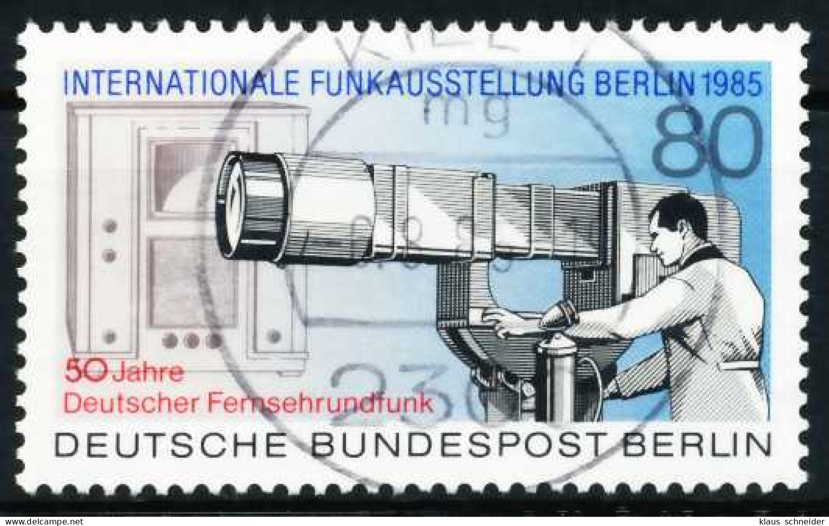 BERLIN 1985 Nr 741 Zentrisch Gestempelt X62E476 - Oblitérés