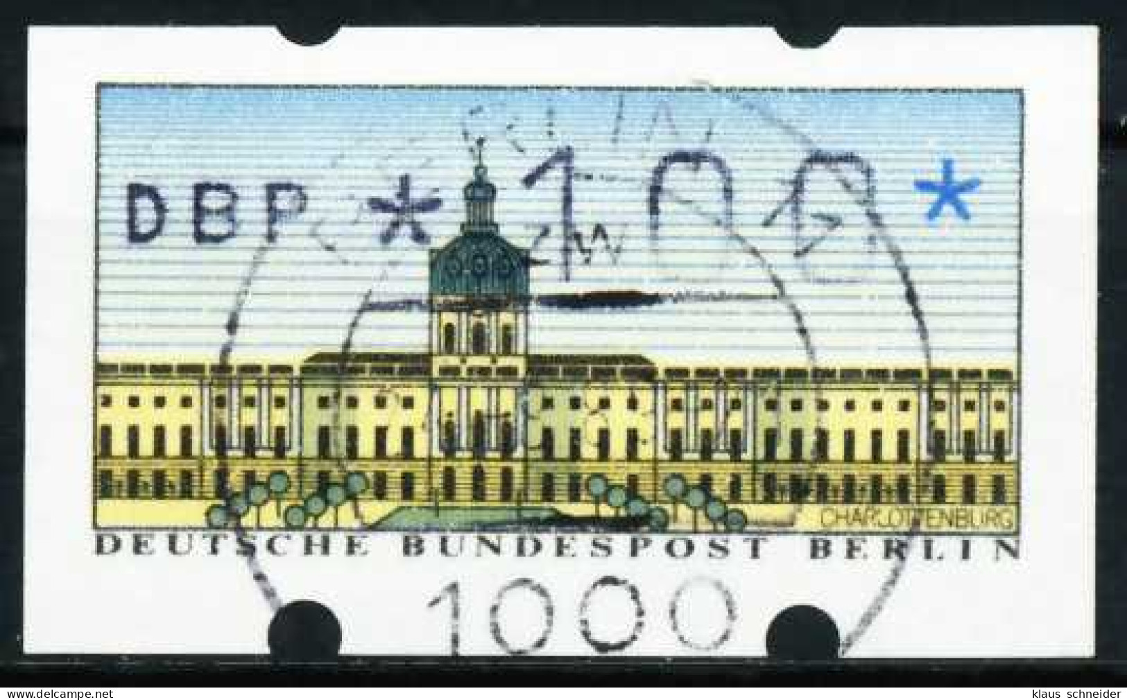 BERLIN ATM 1987 Nr 1-100 Zentrisch Gestempelt X636B2E - Oblitérés