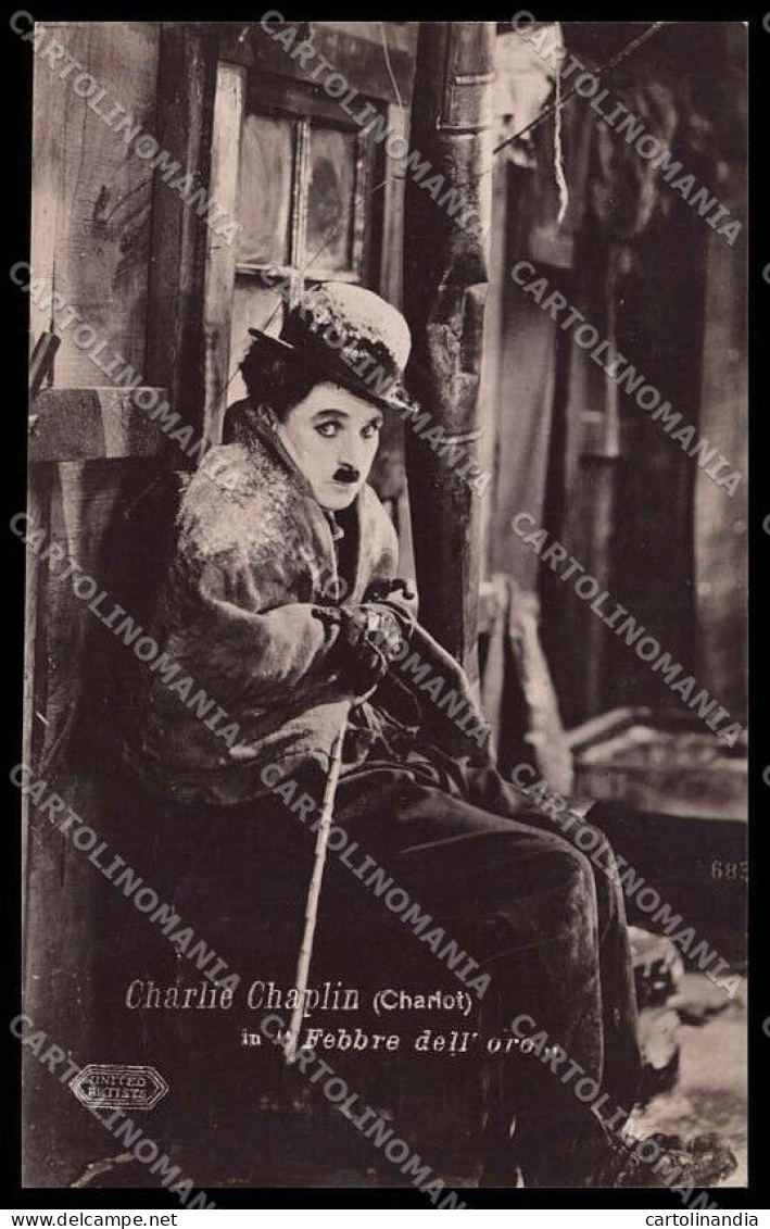 Actor Movie Attore Charlie Chaplin Photo Cartolina ZG9847 - Other & Unclassified