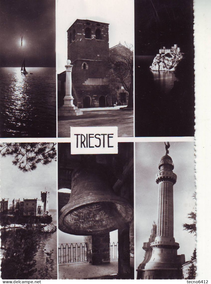 Trieste - Vedutine - Viaggiata - Trieste