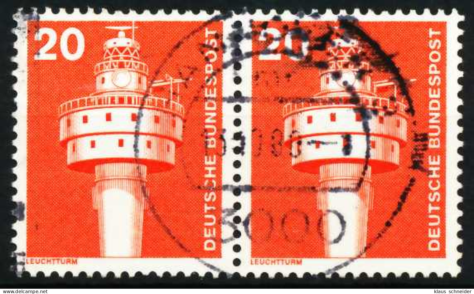 BRD DS INDUSTRIE U. TECHNIK Nr 848 Gestempelt WAAGR PAAR X66C20A - Used Stamps