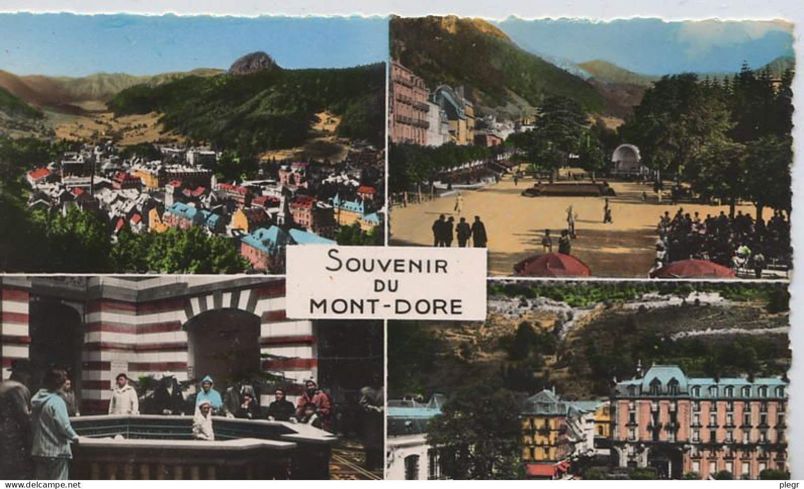 0-63236 01 33+15 - LE MONT DORE - MULTIVUES - (VUE GENERALE, JARDINS, SOURCE MADELEINE, PARC, CASINO, HÔTEL SARCIRON) - Le Mont Dore