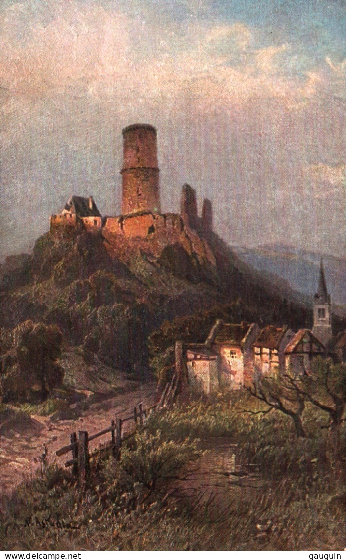 CPA - BAD GODESBURG - Forteresse Du XIème S. Détruit En 1598 - Illustration Astudin De Rhela - Edit Hoursch & Bechstedt - Sonstige & Ohne Zuordnung