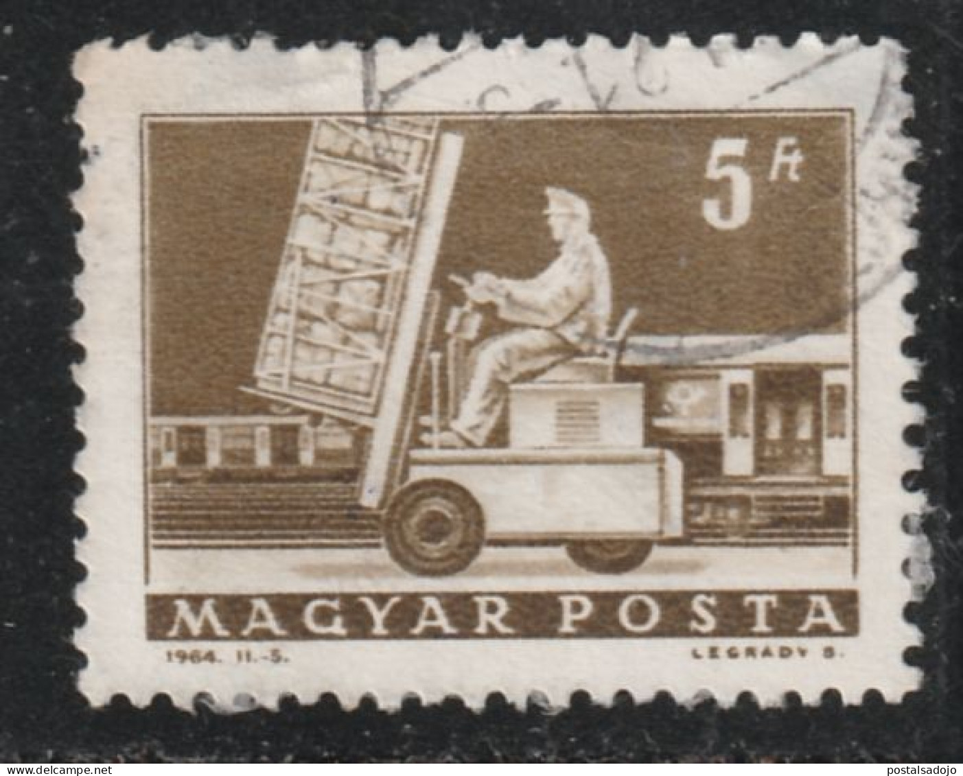 HONGRIE 796 // YVERT 1573  // 1963-72 - Used Stamps