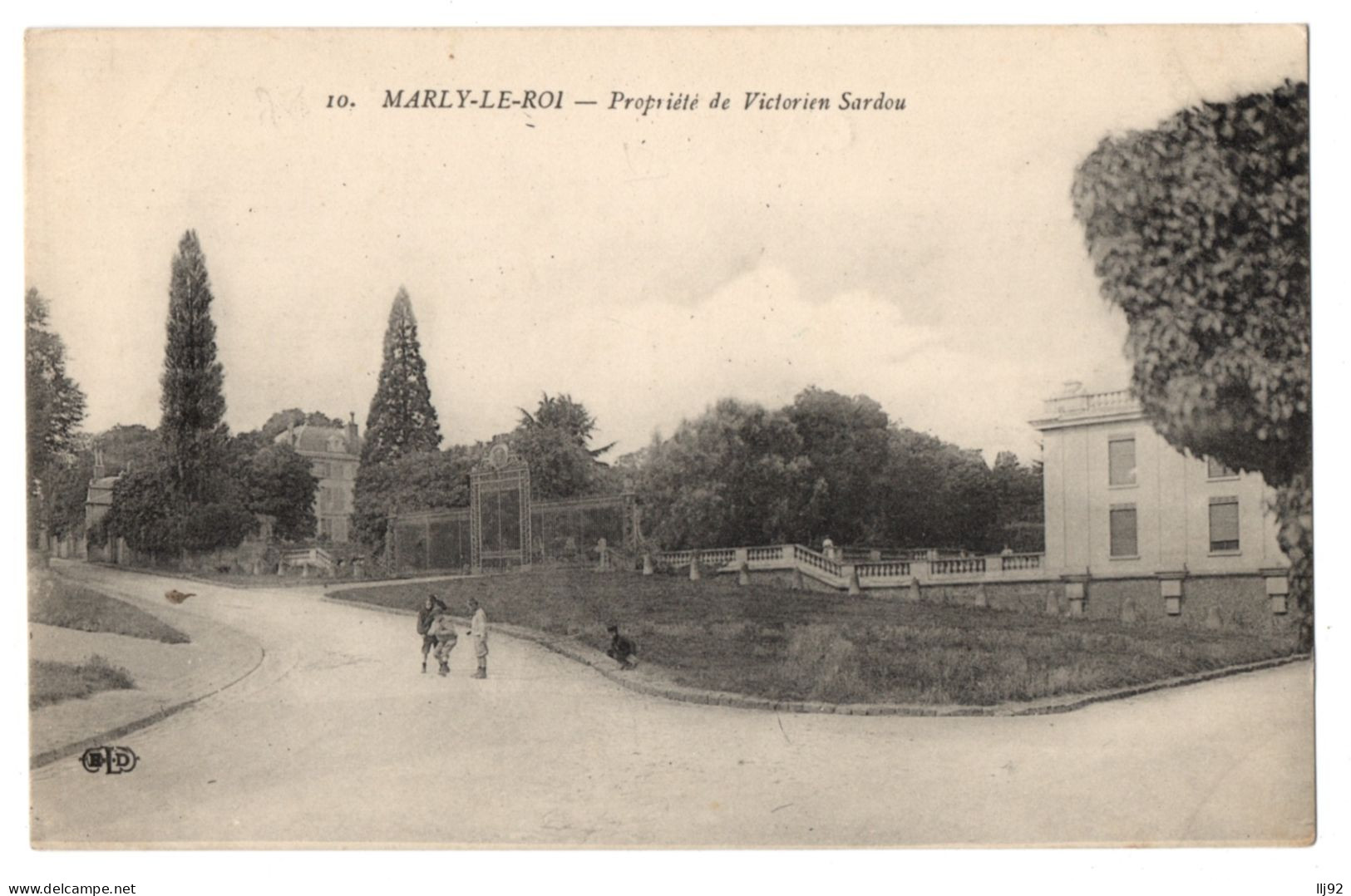 CPA 78 - MARLY LE ROI (Yvelines) - 10. Propriété De Victorien Sardou - ELD - Marly Le Roi