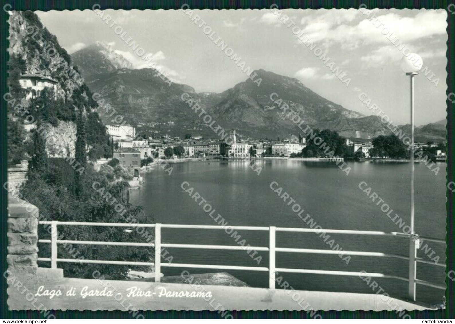 Trento Riva Foto FG Cartolina ZKM7035 - Trento