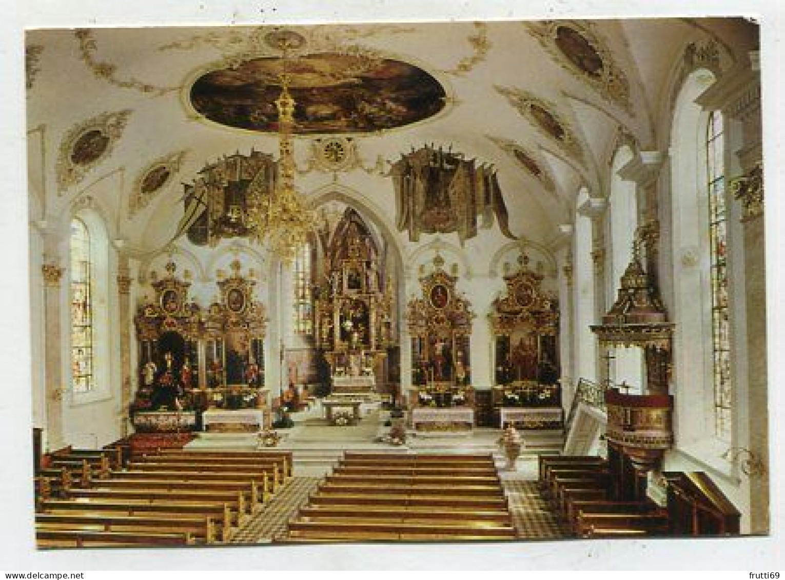 AK 213883 CHURCH / CLOISTER ... -  Appenzell - Kath. Pfarrkirche St. Mauritius - Churches & Convents
