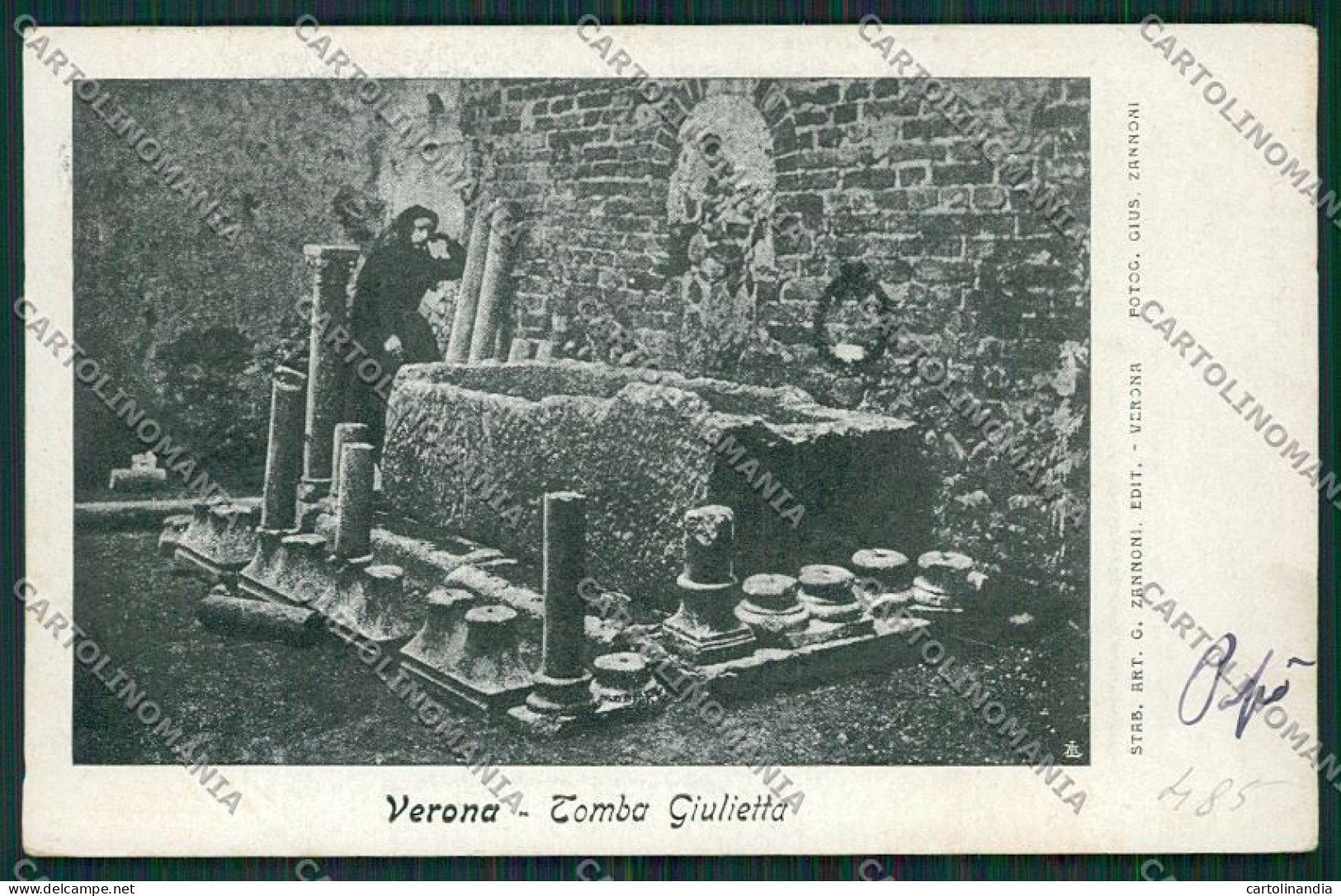 Verona Città Tomba Di Giulietta Cartolina ZC3316 - Verona