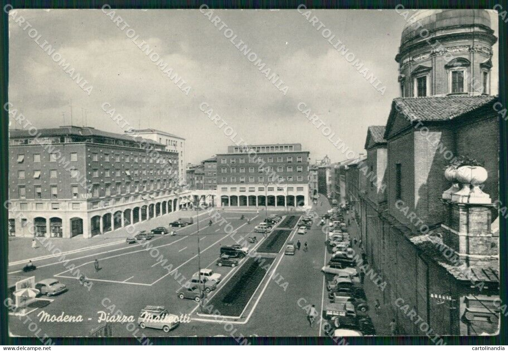 Modena Città Auto PIEGHINA Foto FG Cartolina ZK4281 - Modena