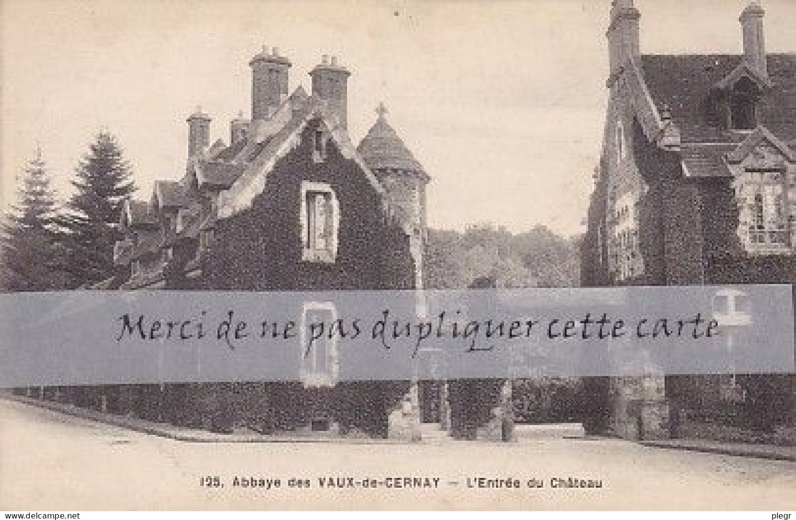 1-78128 01 01+17 - LES VAUX DE CERNAY - ABBAYE - L'ENTREE DU CHÂTEAU - Cernay-la-Ville