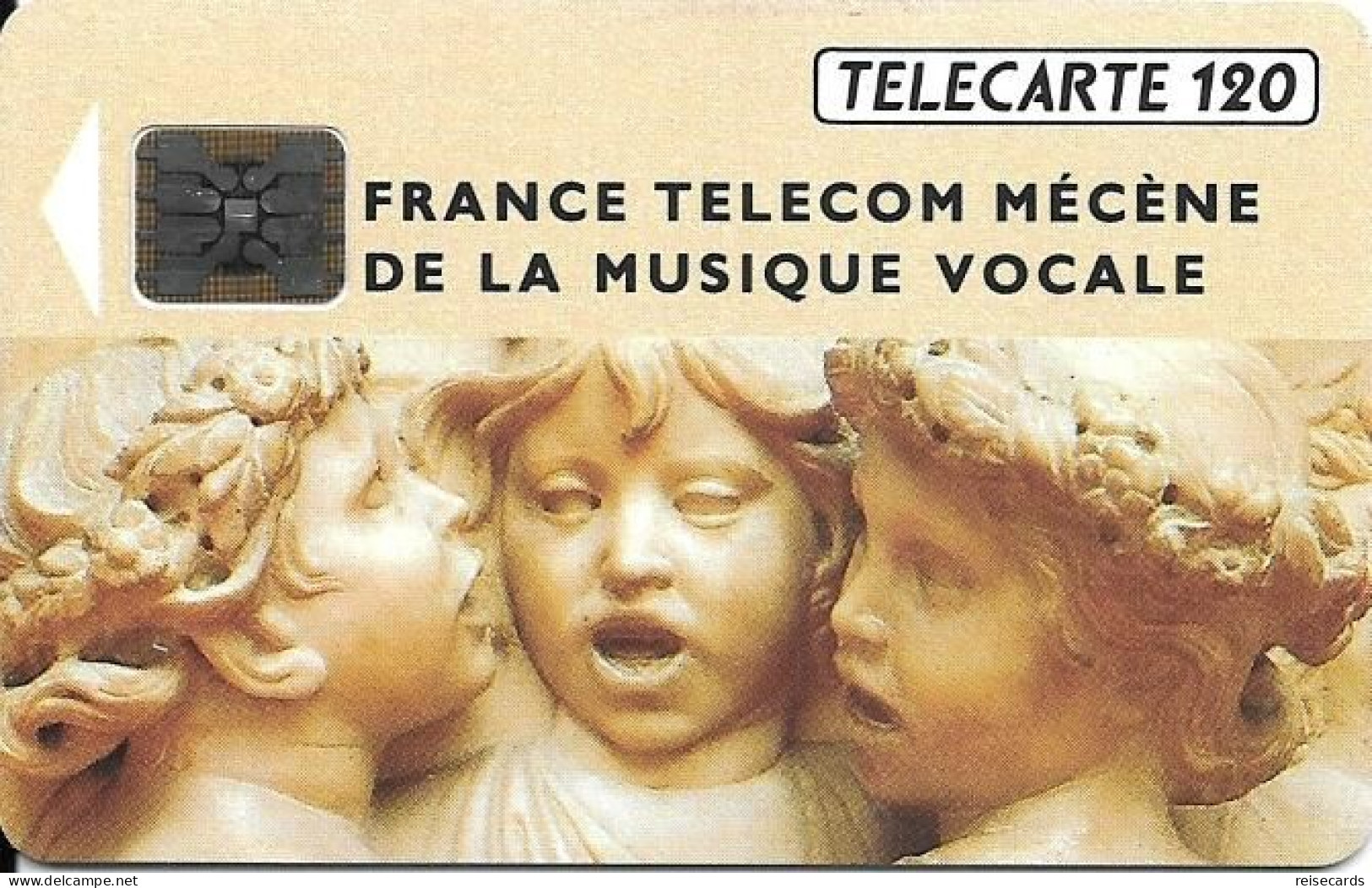 France: France Telecom 10/92 F292Aa Musique Vocale - 1992