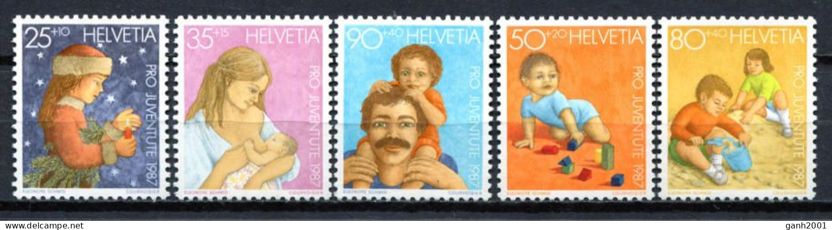 Switzerland 1987 Suiza / Children MNH Ni&ntilde;os Juventute / Jc25  34-5 - Sonstige & Ohne Zuordnung