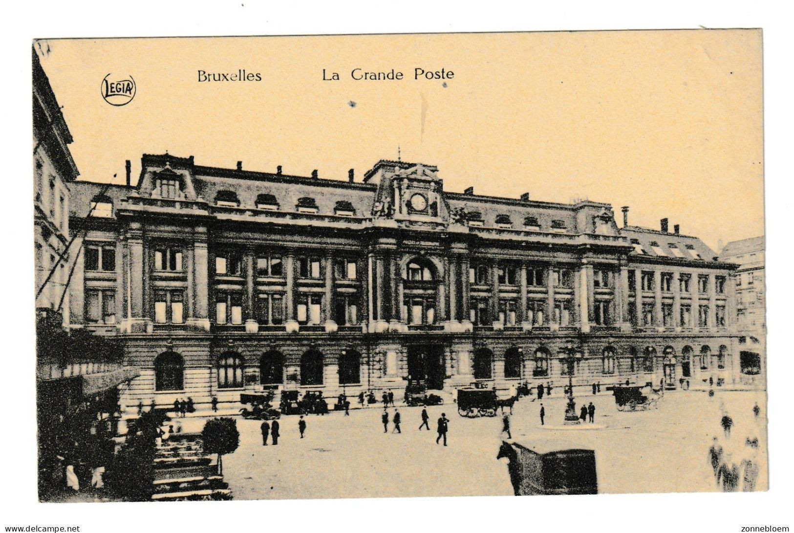 Bruxelles La Grande Poste Brussel - Bauwerke, Gebäude