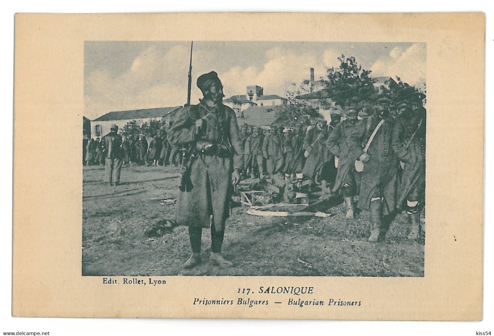 GR 3 - 13246 SALONIQUE, Bulgarian Prisoners, Greece - Old Postcard - Used - Griekenland