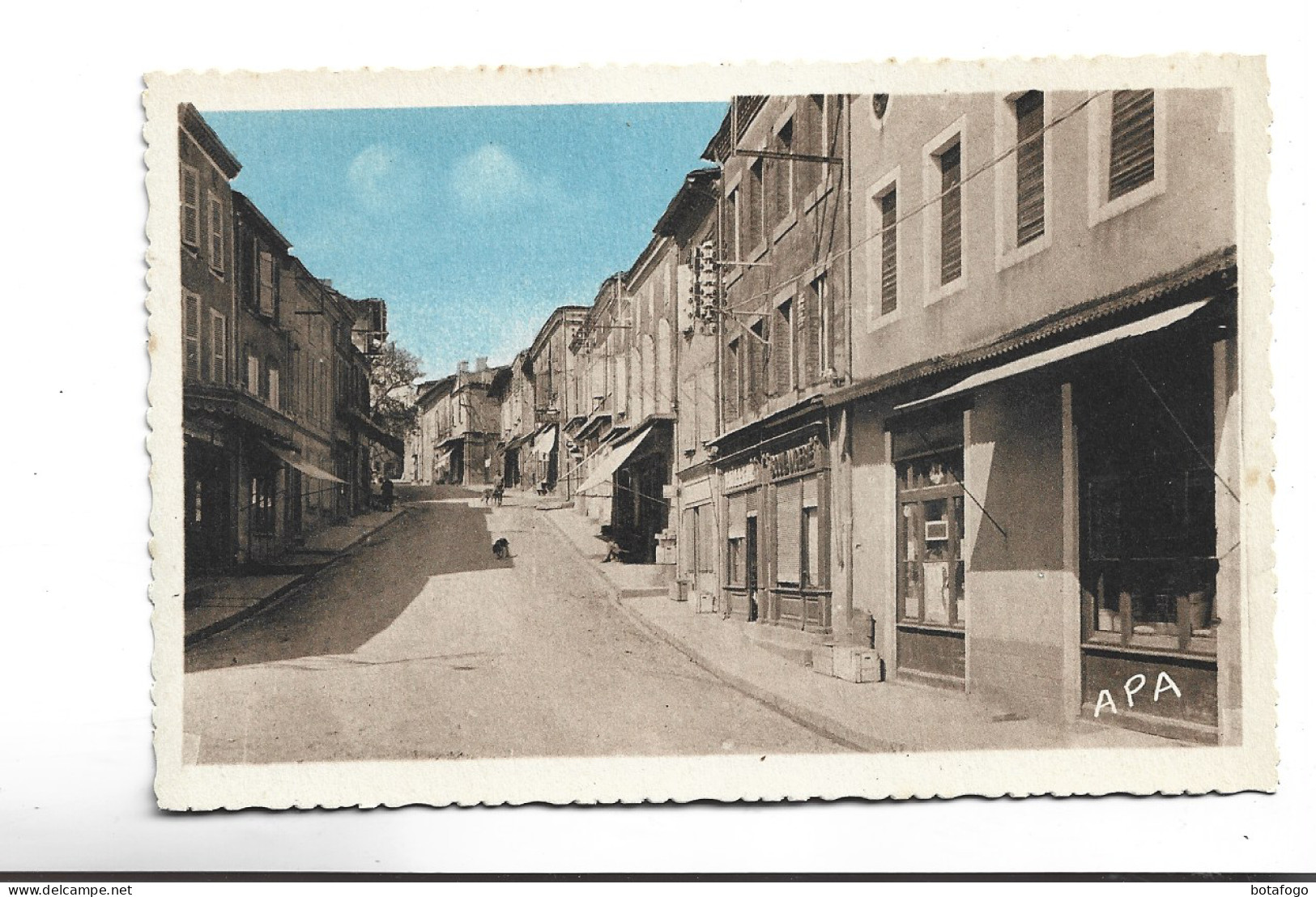 CPA DPT 82 MONTCLAR DE QUERCY, GRANDE RUE - Montclar De Quercy