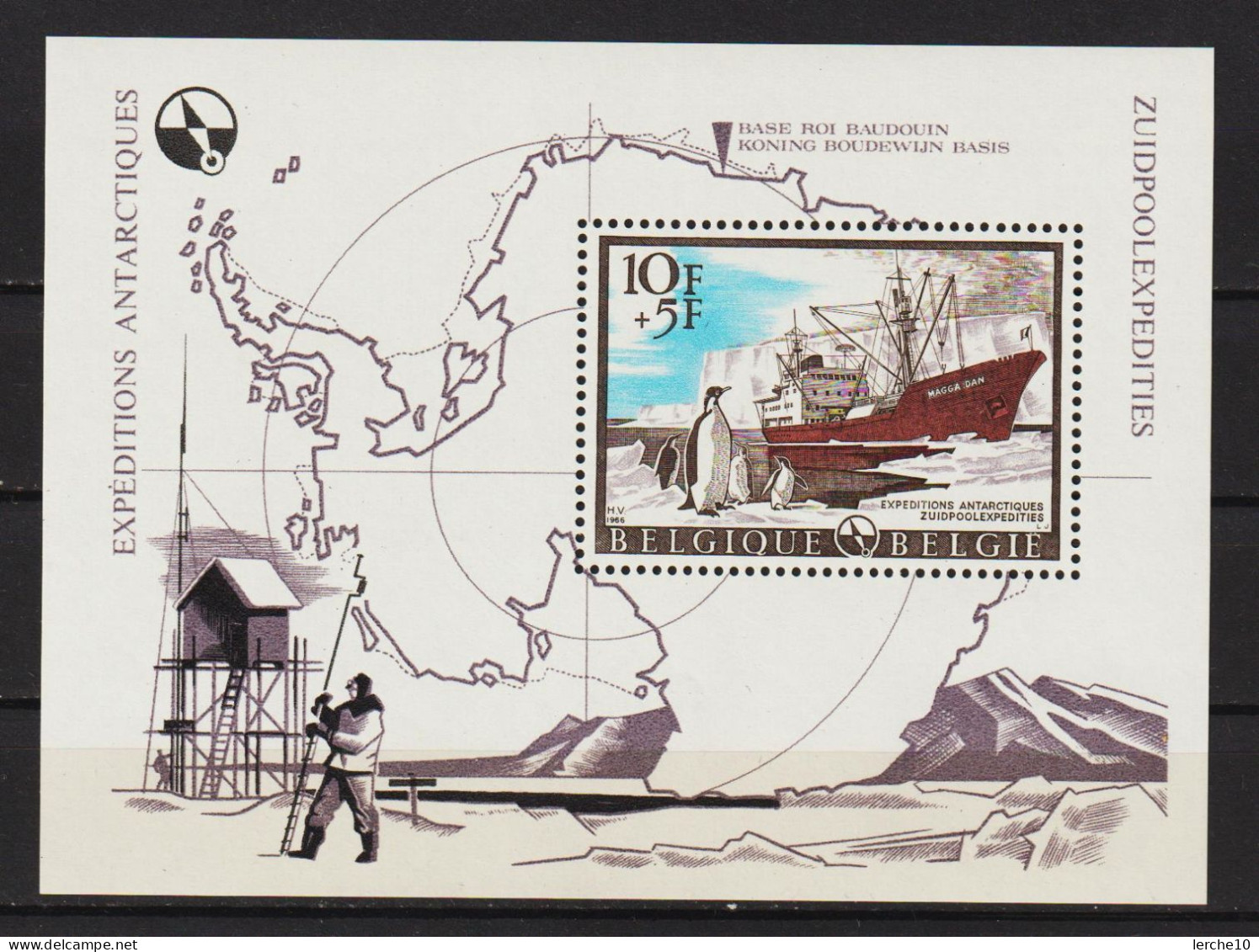 Belgien Block 36 MiNr. 1451   (0281) - Unused Stamps