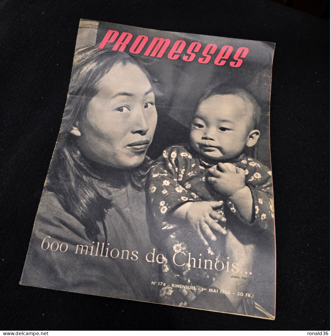 Revue PROMESSES CHINE CHINOIS COMMUNISTES   Pub - Sonstige & Ohne Zuordnung